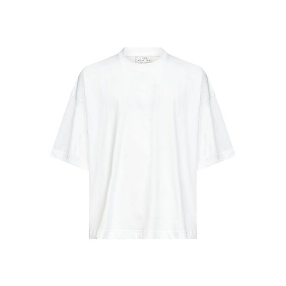 Studio Nicholson Men White Cotton Jersey Piu T-Shirt